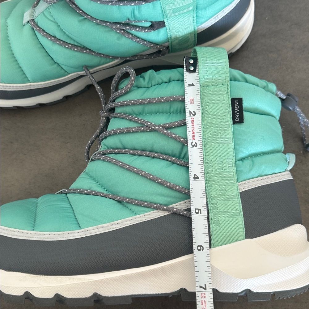 The North Face THERMOBALL Insulated Lace Up  Waterproof Winter Boots Size 11 EUC - Picture 7 of 12